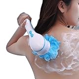 Giratoria cabeza del cepillo.Con 2 tipos de función de velocidad para sus necesidades, baja velocidad ligeramente limpiar su piel, alta velocidad limpiar profundamente la piel.
