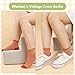 GGSTDDUP 6 Pairs Women Ruffle Striped Frilly Socks, Cute Checkered Ankle Sock for Women Cotton Knit Casual Crew Socks Size 5-9