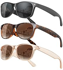 (3 Pack) Black/Leopard Brown/Brown