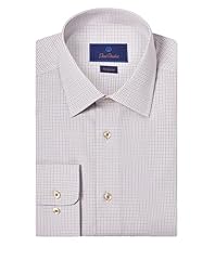 Blue & Orange Dobby Micro Check