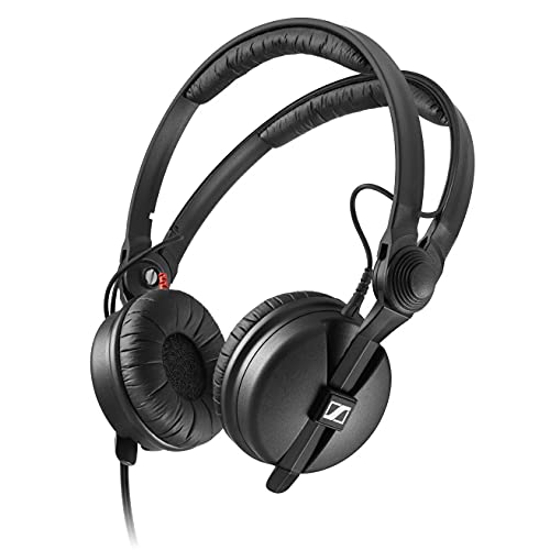 Sennheiser HD 25 On-Ear-Kopfhörer, Schwarz