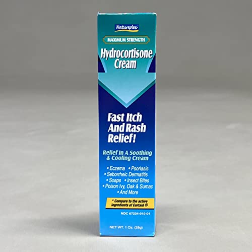 Natureplex Hydrocortisone Cream Anti-Itch Cream, 1% (3 Pack) (3) - Thumbnail 4