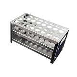 Zanthicia Zuverlässiger Aufbewahrungsorganizer für Reagenzgläser, stabiler Zentrifugenröhrchenhalter, gewährleistet Sicherheit bei Labortests, zylindrischer Halter aus