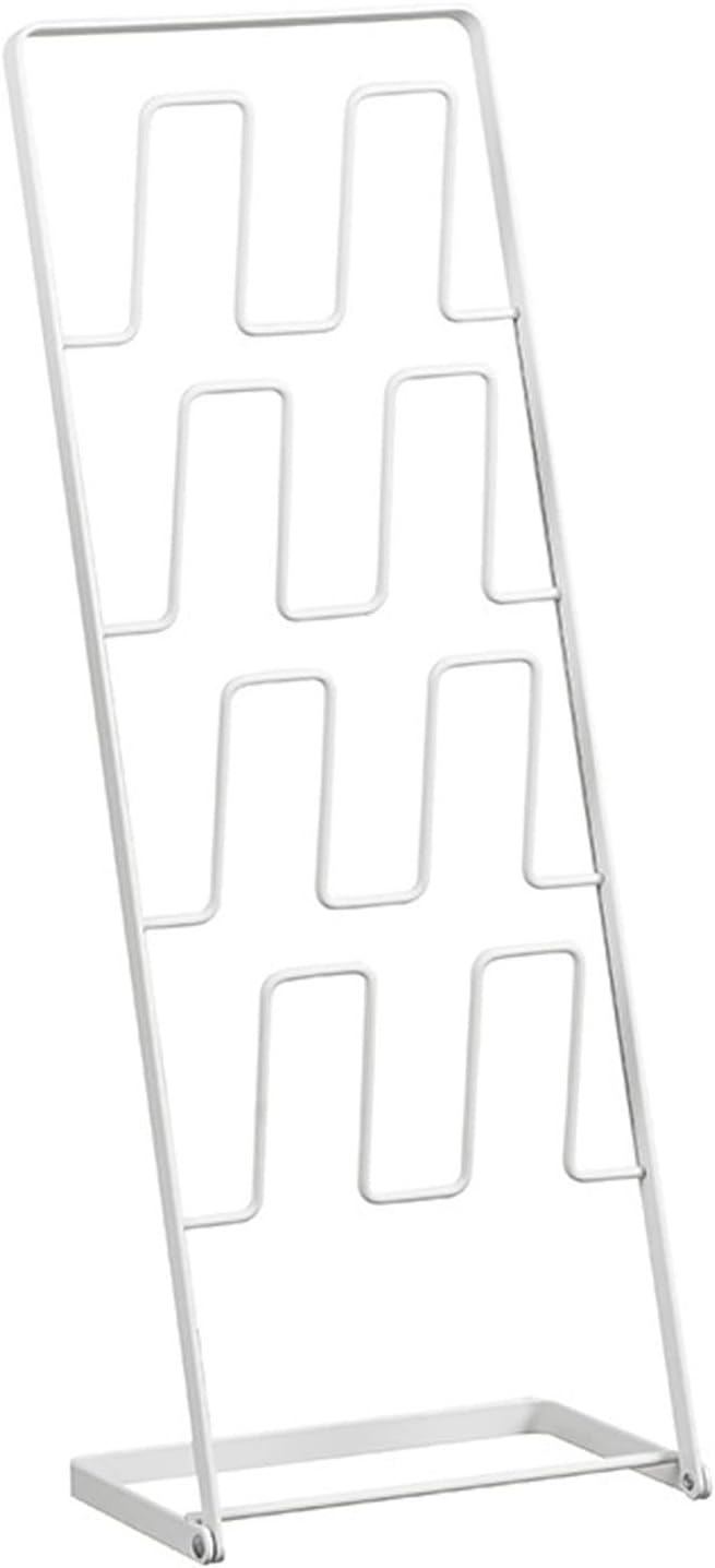 Wall-Mounted Metal Shoe Rack Multi-Layer Space-Saving Footwear Shelf Simple Iron Design for Slippers Ideal Bathroom Storage Solution Easy Access Nizer,