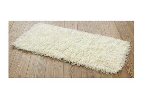 Rugs & Stuff Tapis Flokati Tapis grec à poil long Couleur ivoire 1500 g/m² 4 tailles disponibles Cover