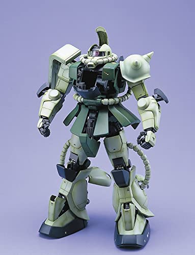 Bandai Hobby Mobile Suit Gundam MS-06F Zaku II Green PG miniatura 2