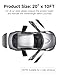 GISSVOGEEK Window Tint Car Automotive, Privacy Protection, Nano Ceramic Car Window Tint, 2Mil Thick, DIY Installation, UVR 99% Heat& UV Block or Professional Application, (20% VLT), 20