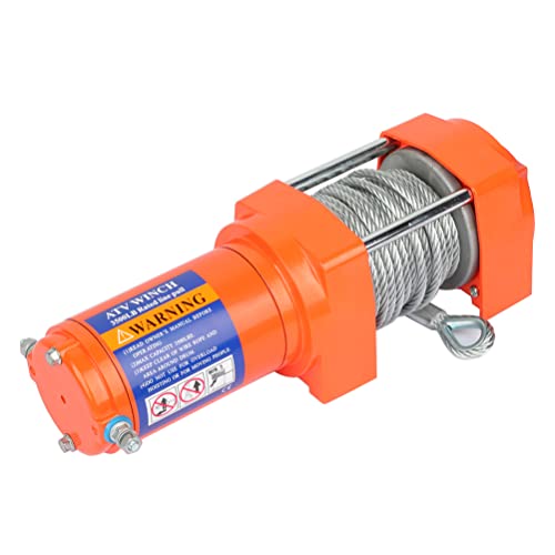 Winch eléctrico SCITOO 3500lbs con control remoto inalámbrico miniatura 4