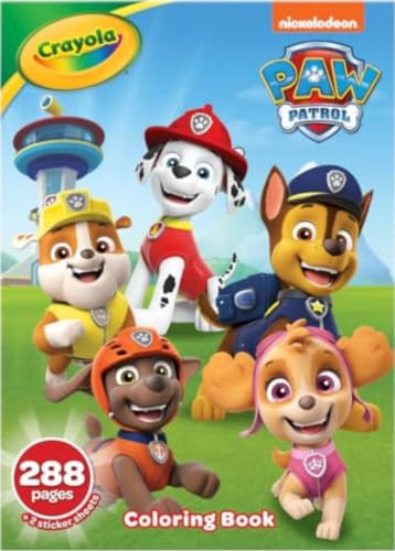 Crayola PAW Patrol Coloring Book (288pgs...