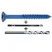 Cobra 620j Concrete Screw Flat Head, 3/16
