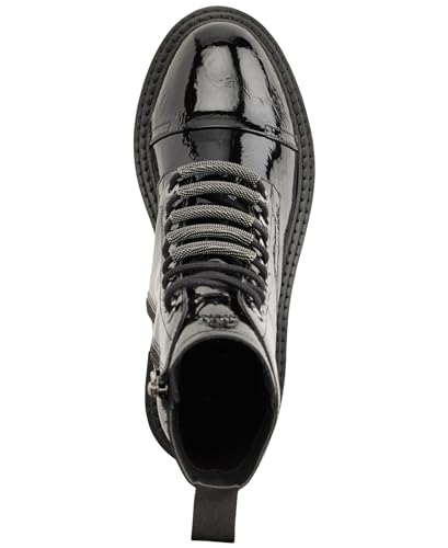 DKNY Women's Maylaya Lace Up Combat Boot4