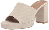 Blockabsatz Esprit Damen Perrie Sandale mit Absatz, Natürliches Leinen, 40 EU