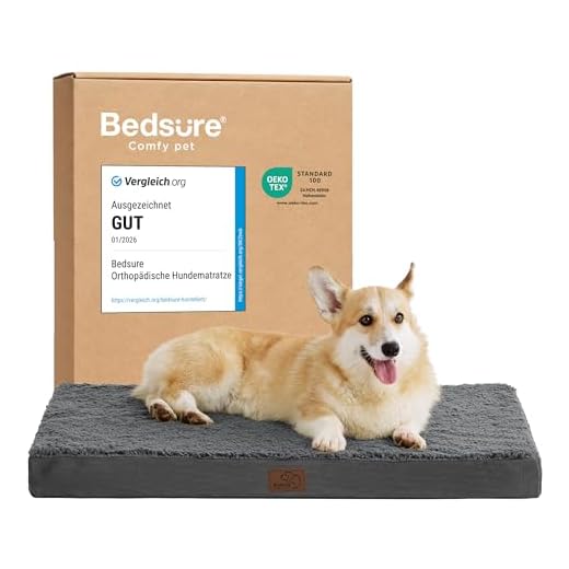 Flauschiges Hundebett für mittlere Hunde