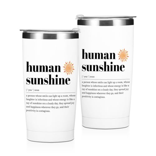 Blue Leaves Sunshine Gifts 20 oz Insulated Tumbler Coffee Mug