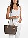Michael Kors Jet Set East West Tote, Gold-Tone Hardware/Brown/Acorn