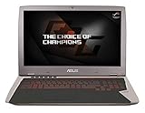 17,3 Zoll Display Asus ROG G701VI-BA033T 43,9 cm (17,3 Zoll mattes Full-HD Display) Gaming Laptop (Intel Core i7-6700HQ, 16GB Arbeitsspeicher, 512GB SSD, Nvidia GTX1080, Win 10) grau (Generalüberholt)