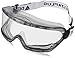 Produktbild Deltaplus GALERVI Polycarbonat-Maskenbrille - Indirekt Belüftung, Farblos, Größe Einstellbar, Transparent, Einheitsgröße