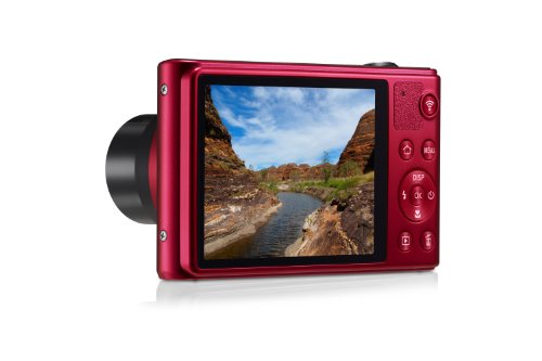 Samsung Wb30F 16.2Mp Smart Wifi Digital Camera With 10X Optical Zoom And 3.0" Lcd Screen (Red) (Old Model) #TOP6