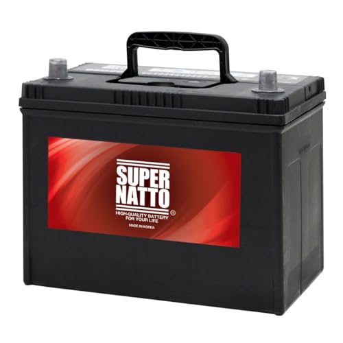 SUPER NATTO �i�X�[�p�[�i�b�g�j �����ԗp�o�b�e���[�i�[�d����ԑΉ��j 95D26R �o�b�e���[��������`�P�b�g�t�� (55D26R,60D26R,65D26R,70D26R,85D26R,95D26R,110D26R�݊�) (�������E2�N�ۏؕt