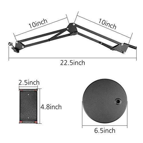 Trípode de vídeo para teléfono con brazo articulado para planos cenitales perfectos 2