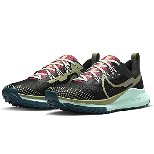 NIKE(ナイキ) リアクト ペガサス トレイル 4 W React Pegasus Trail 4 ブラック/キャニオンラスト/ミントフォーム/アリゲーター DJ6159-004 日本国内正規品
