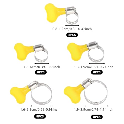 Collier de serrage inox haute résistance à engrenage pour application mécanique - 7