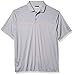 PGA TOUR Men's Golf Performance Short Sleeve Printed Heather Stripe Polo Shirt