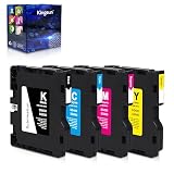 KSUMEI SG400 SG800 Sublimation Ink Cartridge Compatible with Sawgrass Virtuoso SG400 SG800 Printers (Black, Cyan, Magenta, Yellow)