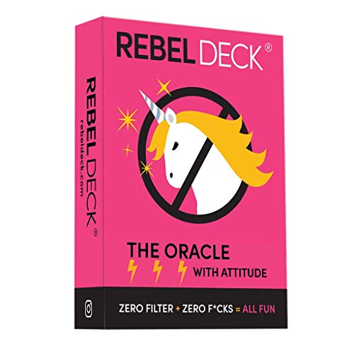 REBEL DECK - The Oracle with Attitude - Oracle Deck (60 Cards)