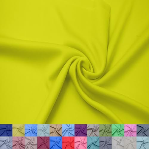 60" Wide 100% Polyester Interlock Lining – Lightweight Knit Fabric by The Yard-for Apparel, Clothing, School Projects, Party Decorations, Drapery, and DIY