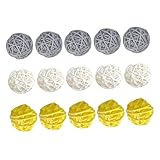 Boules de rotin tressées : utilisez-les pour changer le style de votre intérieur et créer une ambiance nouvelle et joyeuse. boules sphériques en rotin tressé