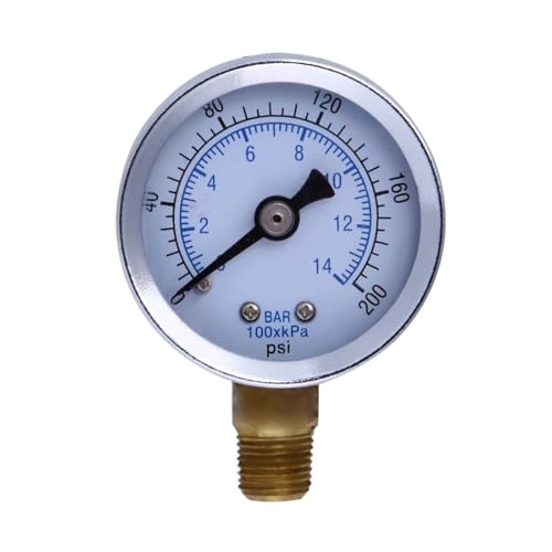 Manomètre de pression défectueux ? Remplacez-le par ce testeur métallique 1/8 NPT