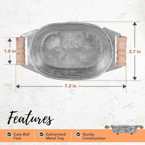 Autumn Alley SDH001 Galvanized Farmhouse Soap Dish For Bathroom thumb #5