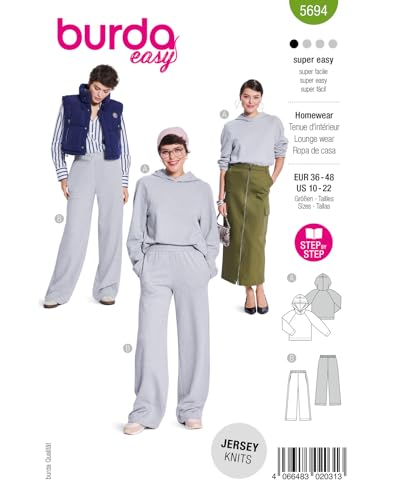 Vogue 9286 Patron Couture Burda - Chemisier Femme Tailles 44-54 - Niveau Débutant Burda Patron