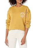 Fleece-Oberteil Billabong Damen Befreien Sie Ihren Geist Kapuzenpullover, Sunset Gold, M