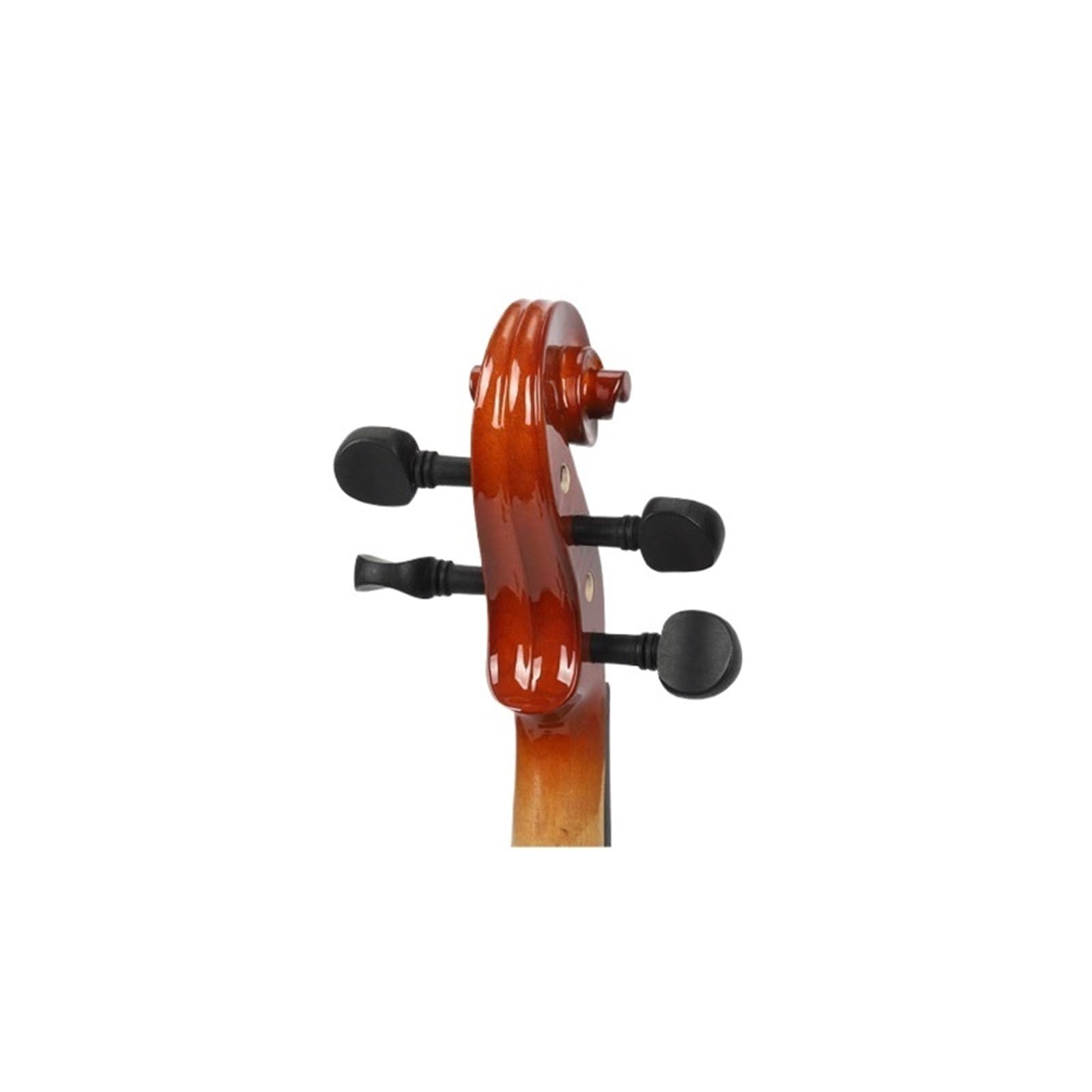 Violín De Tamaño Completo Brillante De Madera Maciza Para Principiantes Instrumento De Violín(1/2)