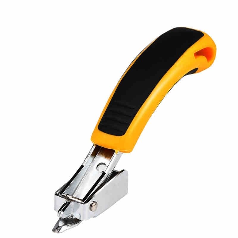 Pistola multiherramienta para grapas y clavos, grapadora para muebles de madera, puerta, tapicería, armazón, pistola de remaches, kit de herramientas de clavos, herramienta de extracción