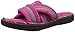 Isotoner Signature Women's Microterry Payton Cross Slide Flat