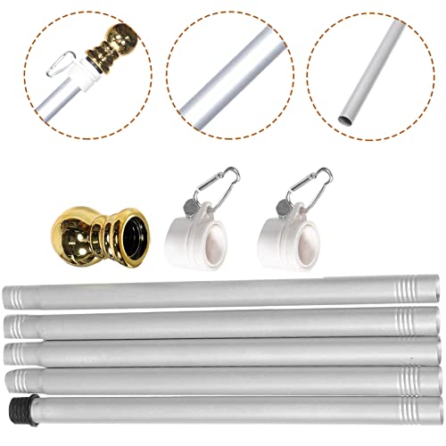 Porte-Drapeau De Rotation en acier inoxydable pour mât extérieur - 8
