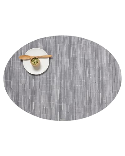 Chilewich Bamboo Placemats Set of 4, Woven Oval Placemats