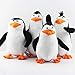 zcm Peluche poupée 4 Pcs Chaud Les Pingouins De Madagascar en Peluche en Peluche Jouet Poupée pour Enfants