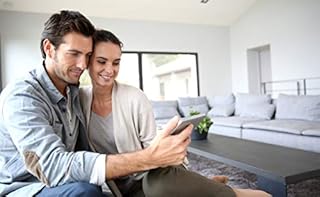 KING K902-B Hoot WiFi Line Voltage Smart Programmable Thermostat, 120/208/240V, Double Pole, 4-Wire, Black