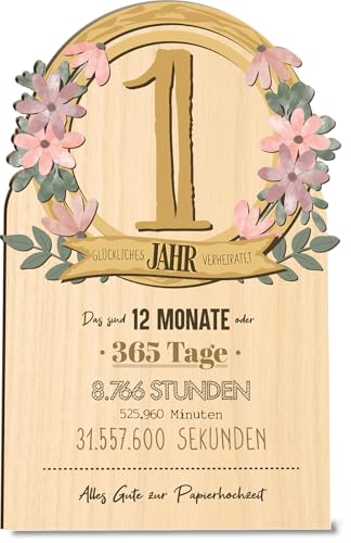 Geschenke zum 1. Hochzeitstag 1. Jahr – Papierne Hochzeit Holzkarte - Hochzeitkarte - Papierhochzeit, Papierhochzeit Geschenk, 1. Hochzeitstag, 1. Hochzeitstag Geschenk, 1. Hochzeitstag Geschenke Geschenke zum 1. Hochzeitstag 1. Jahr – Papierne Hochzeit Holzkarte - Hochzeitkarte - Papierhochzeit, Papierhochzeit Geschenk, 1. Hochzeitstag, 1. Hochzeitstag Geschenk, 1. Hochzeitstag Geschenke