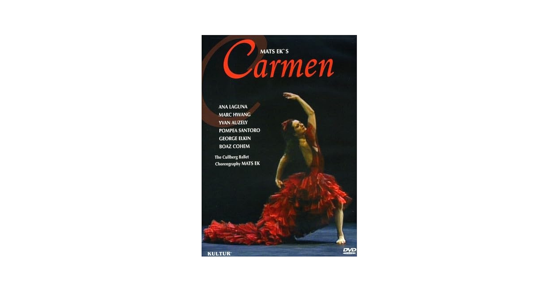 Amazon.com: Bizet - Carmen / Mats Ek, The Cullberg Ballet