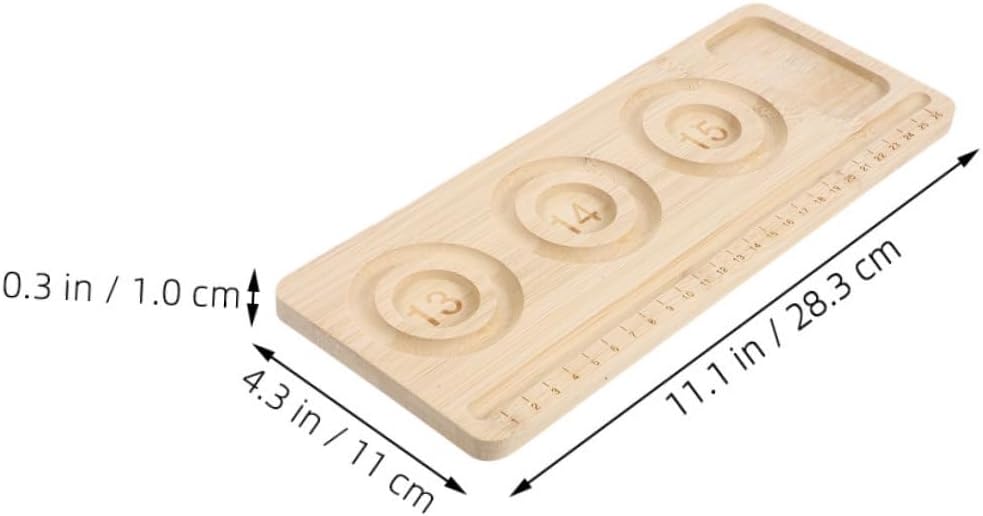 OSALADI 2pcs Bead Board for Jewelry Making Stable Crafting Tray with Unique Surface Texture for Bead Sorting Bracelet Design for DIY Crafting Studio