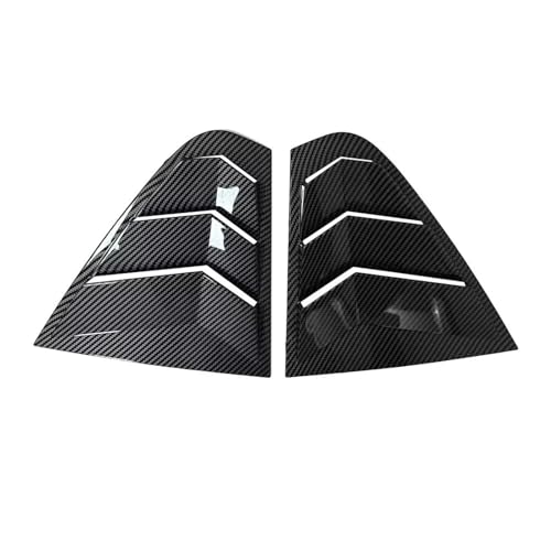 Persiennes de vitre latérale arrière Skoda Rapid protégeant votre habitacle style carbone