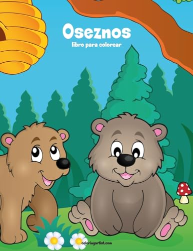 Oseznos libro para colorear 1 (Spanish Edition)