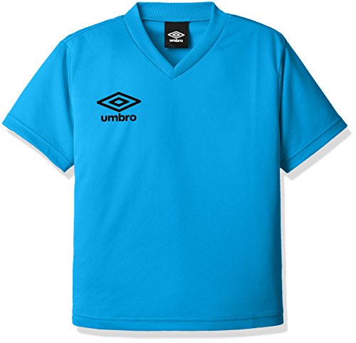 [アンブロ] Tシャツ サッカー フットサル ワンポイント 半袖 吸汗速乾 ストレッチメンズ ジュニア キッズ 練習 部活 TUQ 120