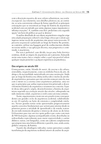 Introdução a Historia da Arquitetura: Das Origens ao Século XXI