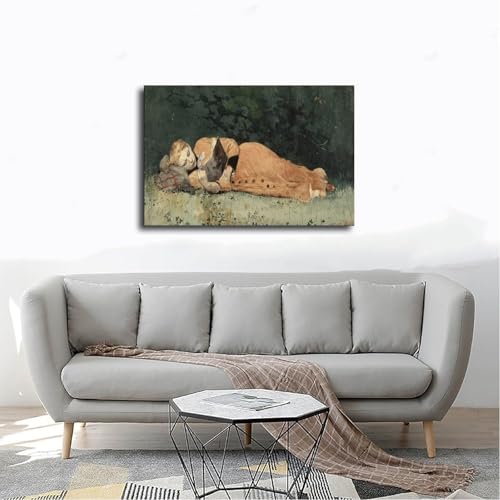 The New Novel 1877 Winslow Homer impression sur toile 30x45cm - 4
